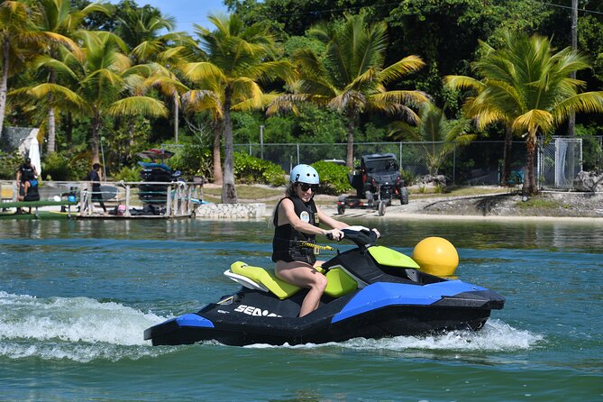 Only Jet Ski Tour in Punta Cana - Inside the park: three lagoons, then Aqua Kart and boogies
