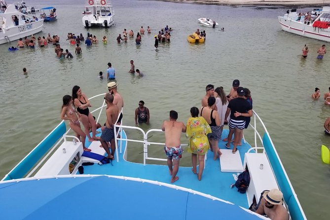 Party Boat in Punta Cana - Booze Cruse - Natural Pool Stop: Why the Knee to Waist Water Feels Special