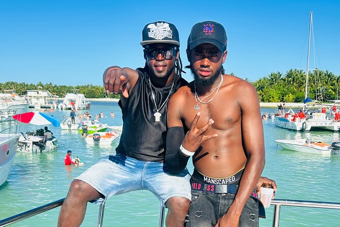 Party Boat Punta Cana Public or Private and Open Bar - Natural pool swimming: the shallow-water payoff