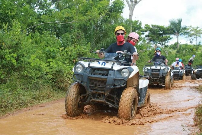 Private ATV Tour to Las Lagunas de Nisibon and Playa Vacama - A 3-stop Punta Cana ATV ride through beach, lagoons, and mountain views
