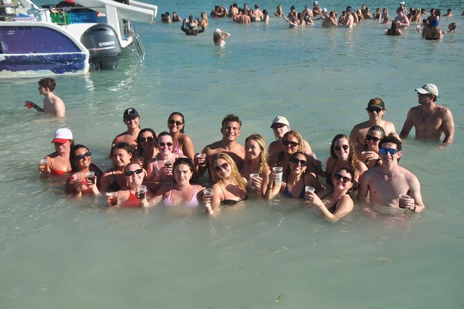 Private Catamaran Cruise with Slide & unlimited drinks - Stop 1: Playa Los Corales snorkeling area, reefs first, then fun
