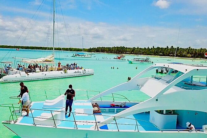 Private Exclusive Saona Island Tours - Boat Return on the Catamaran Style Cruise, Drinks and Island Music