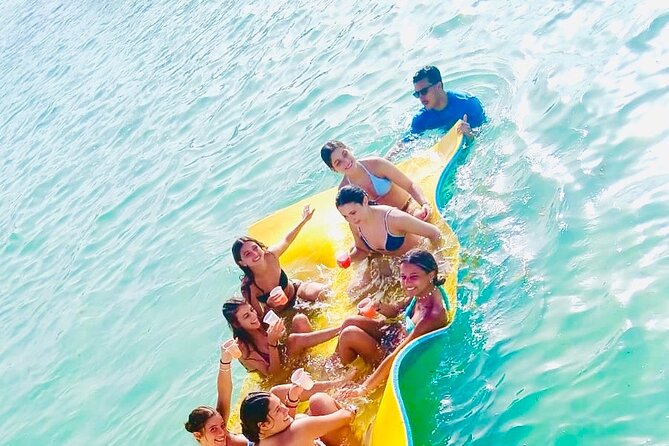 Private Party Boat at Coast of Punta Cana and Bávaro - Water Slide and Beach Pool Time: Fun That Doesn’t Require Advanced Swims