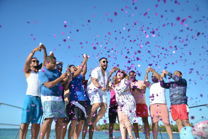Private Party Boat Cruise: Sound System, Open Bar, Natural Pool - Stop 1 in Bávaro: Reef Snorkeling for About 40 Minutes