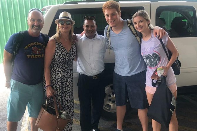 Private Punta Cana airport (PUJ) SUV Transfers to Romana & Bayahibe Hotels. - Name-Board Pickup at PUJ Exit Hall, Not the Taxi Chaos