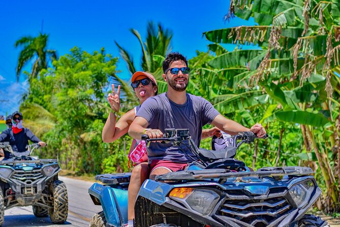 Private Punta Cana ATV Tour Adventure - Los Hoyos del Salado cenote swimming, admission included, about 50 minutes