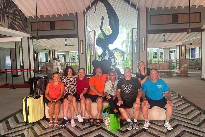 Private Punta Cana Luxury Car Transportation - Getting into the Cadillac SUV: comfort you feel right away