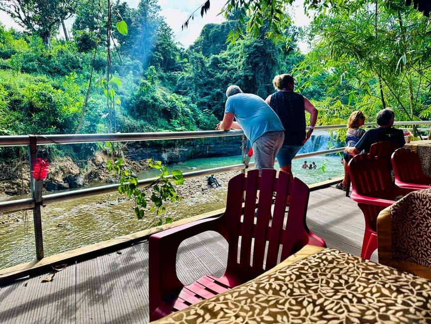 Punta Cana: 3-in-1 Adventure Haitises Park Waterfall Montaña - Rancho Salto Yanigua: waterfall swim, clay spa time, and cocoa coffee culture