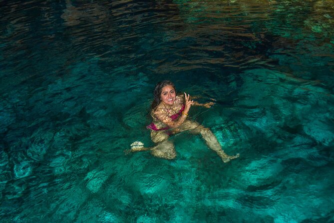 Punta Cana: 4 Hours Tour in Cueva Playa Horseback Riding - Indigenous Cenote Swim: The Cool, Earthy Highlight