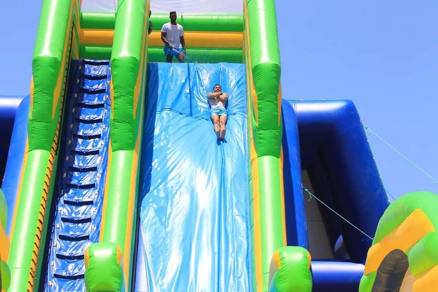Punta Cana Aqua Karting, Buggy, Adventure Jet Ski and more - The Inflatable Obstacle Course: Floating Fun for All Ages