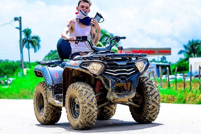 Punta Cana ATV / Buggies Adventure - Uvero Alto Cave Stop: Crystal-Clear Water and a Quick Breath of Cool