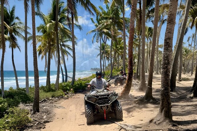Punta Cana ATV: Jungle, Beach & River Small Group Tour - Hacienda Rio Llano and the finish: river crossing energy