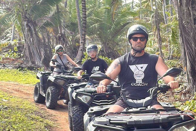 Punta Cana ATV: Jungle, Beach & River Small Group Tour - Pickup, safety briefing, and what moderate fitness really means