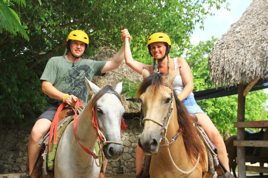 Punta Cana: Bávaro Adventure Park Horse Riding & Waterfalls - The timing reality check: waiting time and saddle time