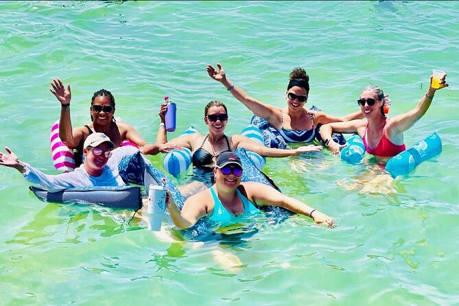 Punta Cana Booze Cruise, Snorkeling, Bar Entertainment Open Bar - The Sandbar Swim Plus Floating Water Pad and Slide