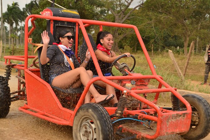 Punta Cana Buggy Adventure Playa Macao and Dune with Safari. - Playa Macao Stop: Beach Views with Off-Road Dirt on Your Shoes