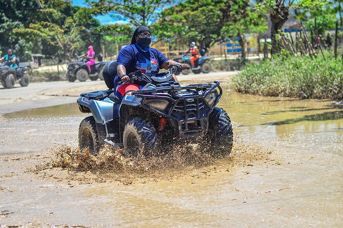 Punta Cana Buggy and ATV Adventure Tour - Stop 1 in Macao: rural trails and mud-puddle driving