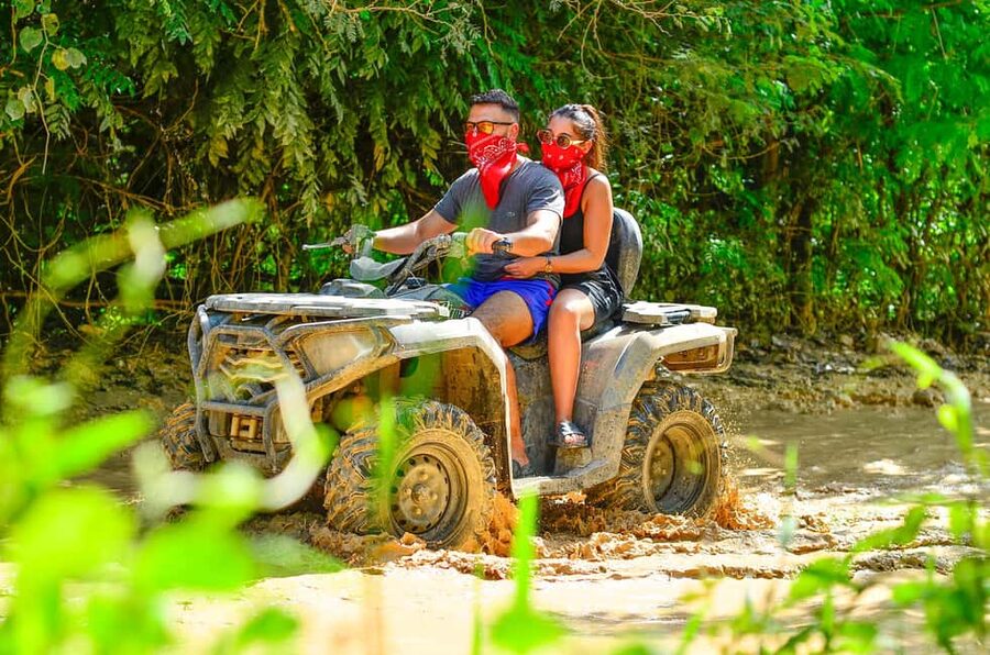 Punta Cana: Buggy or ATV Tour on the Beach and Cenote Visit - Macao Beach Stop: Clear Water, Fewer Crowds, Watch for Sales
