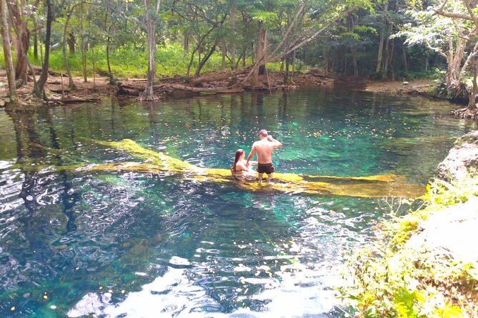 Punta Cana Cenote Hoyo Claro Hiking Tour + Juanillo Beach - Hoyo Claro cenote: hiking in tight trails, then cooler water