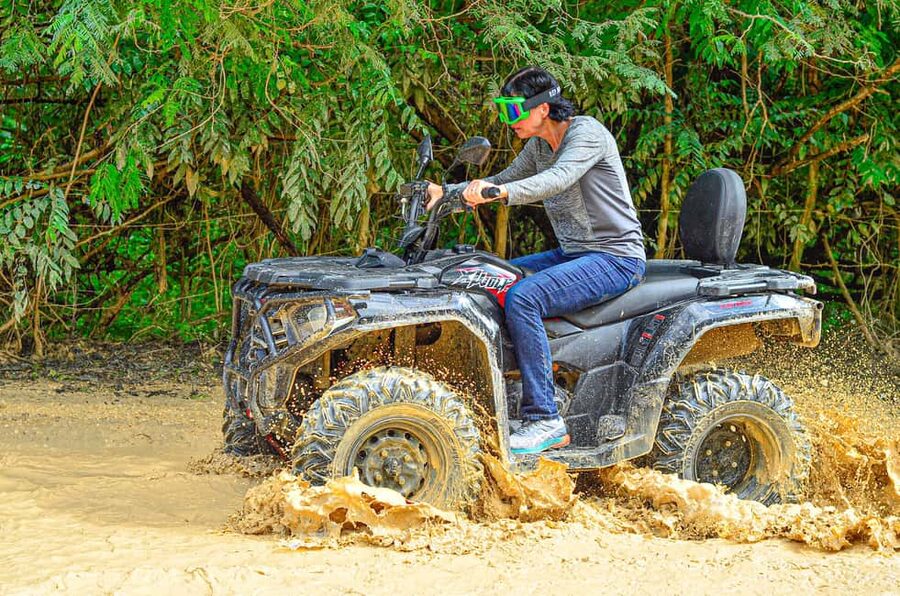 Punta Cana : Done Buggy Excursions AtV /cenote on the Beach - Language support: Spanish, English, and French drivers
