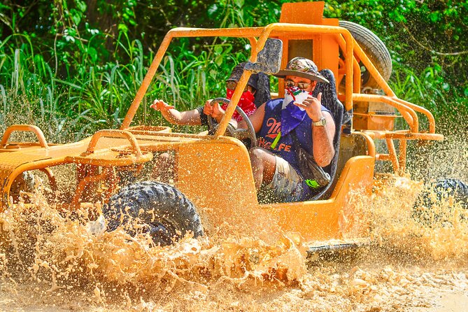 Punta Cana Dune Buggy Tour - Gear and safety: bandanas, goggles, and mud management