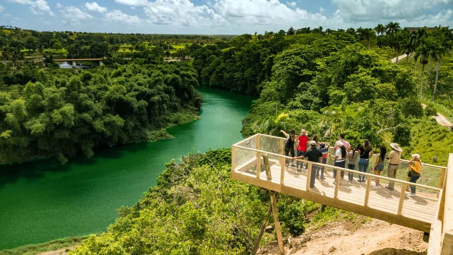 Punta Cana: Eco Park Safari Adventure - From pickup to panoramic bus: getting oriented fast