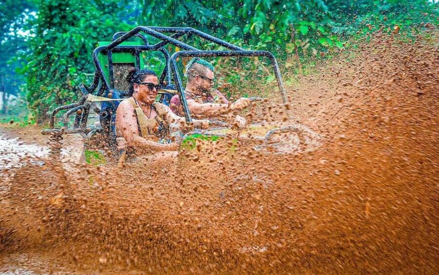 Punta Cana: Explore in Buggy ATV Tour Cenote Macao Beach - Key highlights at a glance
