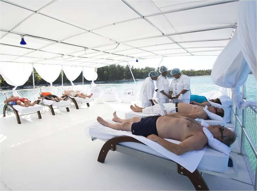 Punta Cana Floating Ocean Spa Experience with Massage & Yoga - The Ocean Spa Catamaran idea, and why it feels different