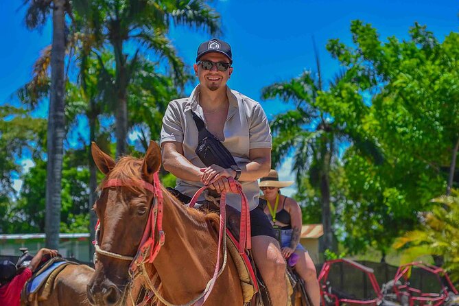 Punta Cana Horseback Riding Adventure on Macao Beach - Water cave stop: nature time with a short, memorable interruption