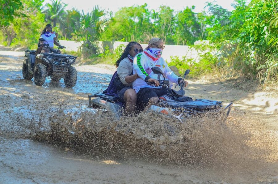 Punta Cana: Macao Beach and Cenote Buggy Adventure - The cenote moment: Cenote Taina cave water
