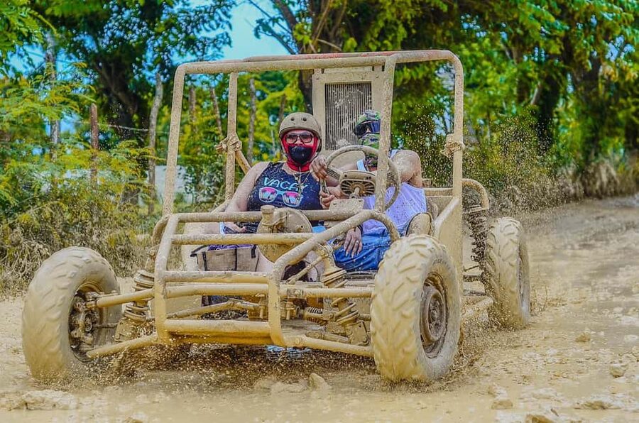 Punta Cana: Macao Beach Buggy Tour and Cenote with Transfers - Playa Macao Stop: Big Views in a Short Window