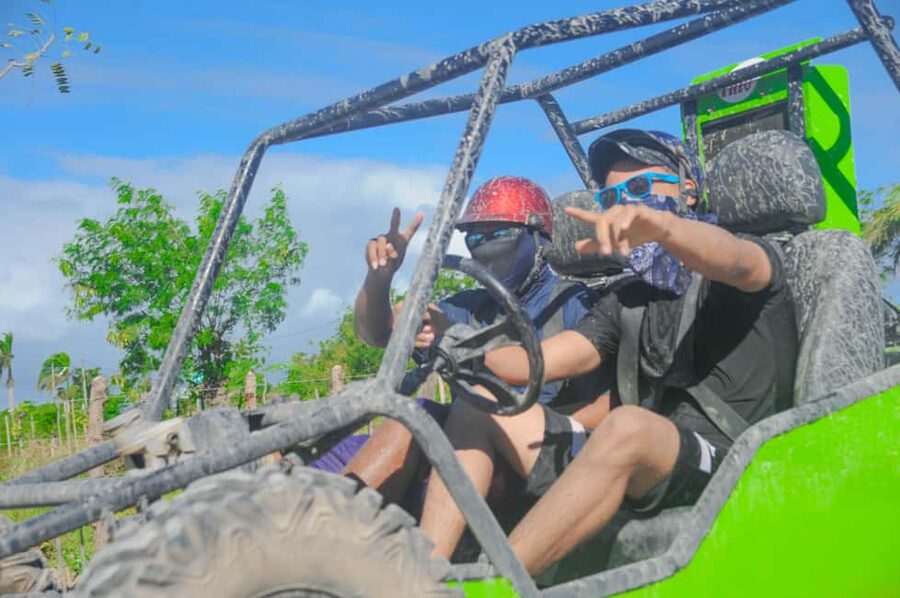 Punta Cana: Macao Beach Buggy Tour and Cenote with Transfers - Los Hoyos del Salado Cenote: Swim Time, Mud Wash, and Crowds