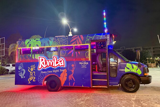 Punta Cana Nightlife Tour: Bars and Clubs in Downtown - Hard Rock Cafe Punta Cana: Burger Time and a Rock Memorabilia Tour