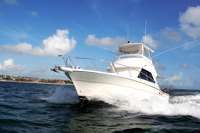 Punta Cana Offshore Deep Sea Fishing Charter - Your 37-foot Riviera boat: comfort that matters when the water gets rough