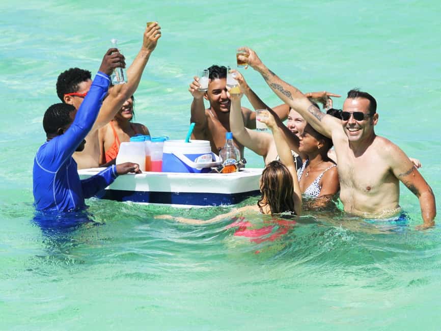 Punta Cana: Party Boat with snorkel and open bar included - From pickup to cruising: what your day looks like on the water