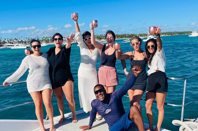 Punta Cana Private Boat Tour with Transportation Included - Food, drinks, and the open bar age rules