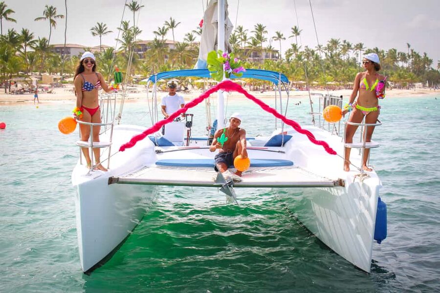 Punta Cana Private Catamaran (Small Group) - Sailing Along Punta Cana Coast for a Real 3-Hour Water Reset