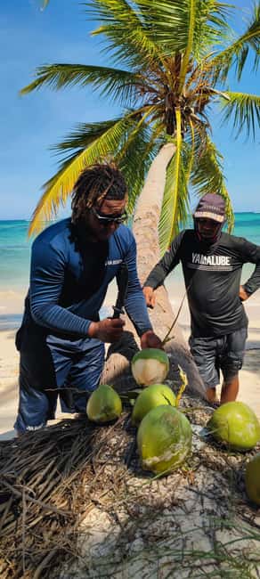 Punta Cana : Private yacht Snorkeling, Lagoon and Wild Beach - Food, drinks, and the yacht music system, plus what the boat provides