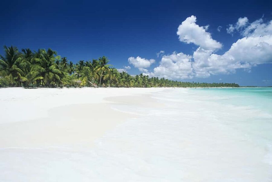Punta Cana: Saona Island Catamaran Adventure with Lunch - From Punta Cana to Bayahibe: why the long start matters