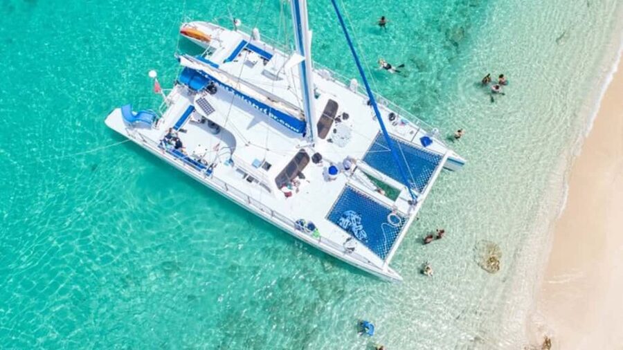 Punta Cana: Saona Island Catamaran Food Drink With Transport - Entertainment and the moonlit walk idea: confirm your exact version