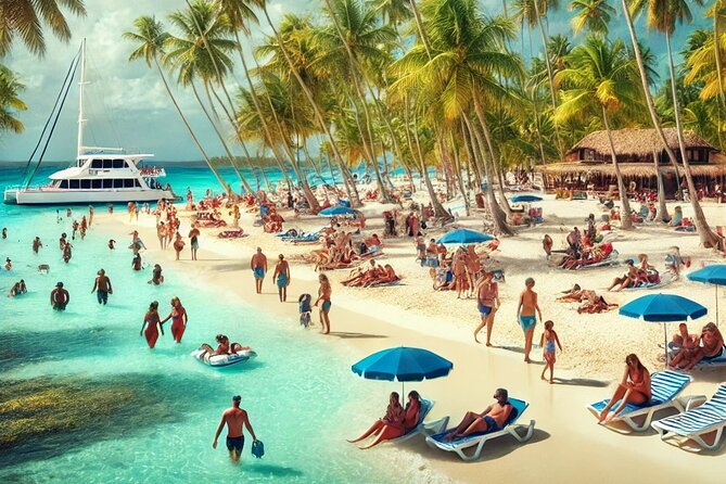 Punta Cana: Saona Island Catamaran Open Bar / Food Hotel Pickup - Saona Island Beach Time: Relax First, Plan Around Crowds