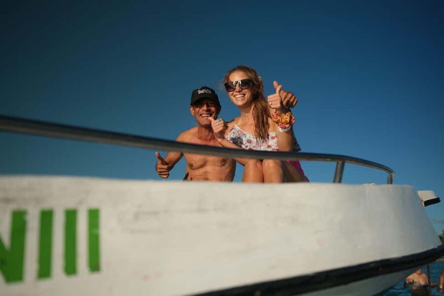 Punta Cana: Saona Island VIP 4 first-class beach and sunset - Sunset return: that last Caribbean light and the boat you should picture