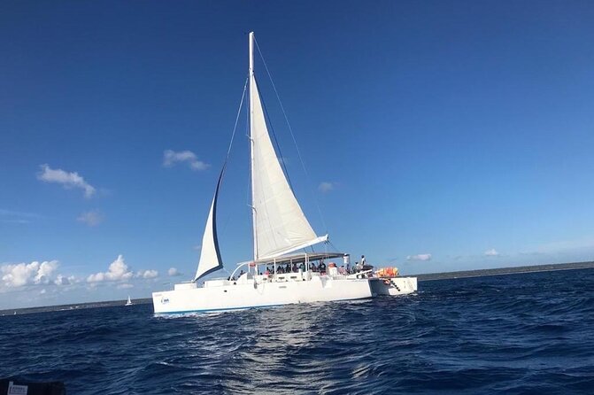 Punta Cana: Saône Island in Catamaran, Small Groups, With Food - When Weather Rules the Day