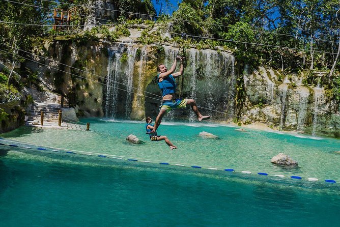 Punta Cana Scape Park and Blue Hole Full Day Admission Ticket - Zip Lining in Cap Cana: Superman and the Water Rides