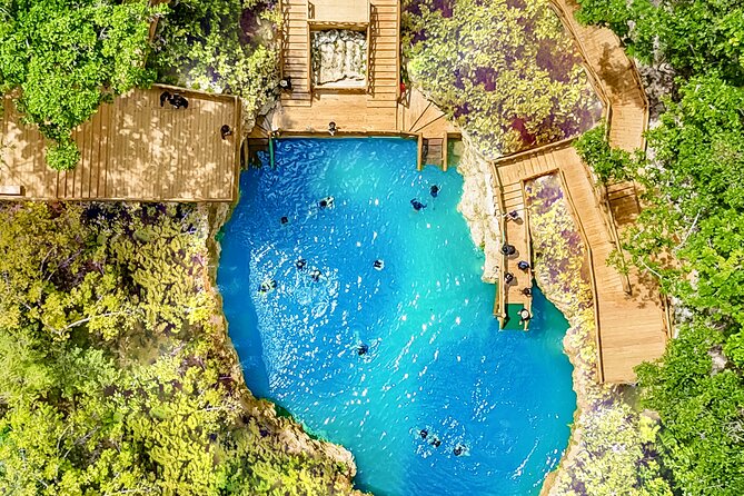 Punta Cana Scape Park and Blue Hole Full Day Admission Ticket - Waterfalls, Water Hammocks, and the Big Rest Problem