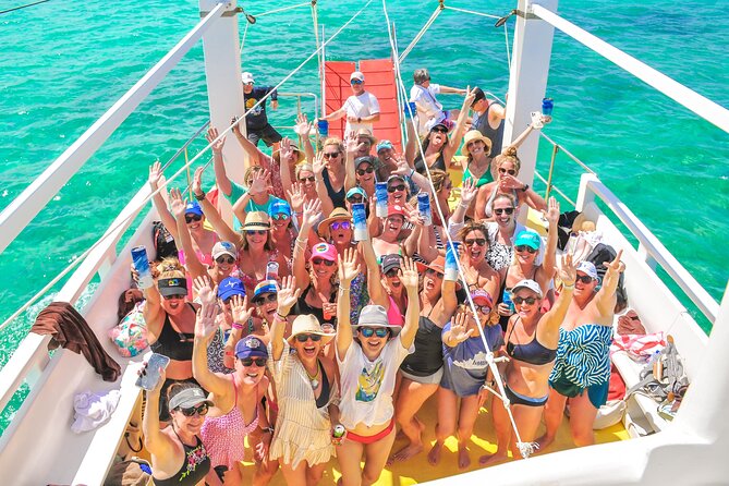 Punta Cana Slide Boat (Medium Group) - The natural pool stop: the easiest swim moment of the day