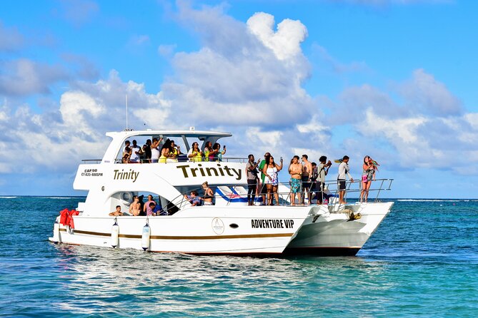 Punta Cana Ultimate Hip Hop Party Boat with Open Bar <em>Only Adults – Why This Hip Hop Partyboat Feels Like More Than a Cruise’ /><br />
This isn’t a quiet sunset sail. You’re on a moving party with a DJ lineup shaped around Hip Hop, R&B, Dancehall, and Afro Beats, and the stops are timed to keep energy high. If you like your Caribbean time with rhythm and group energy, this format makes sense.</p>
<p><p>I like that the experience is built around <strong>three different “modes”</strong>: cruise with music, water time, then a sand bar party where people actually hang out in the water. That flow helps you avoid the common problem where a boat trip feels like one long ride with one small photo stop.</p>
</p>
<p><p>One more practical point: the trip is adult-only. That matters because the whole vibe is geared toward people who want louder music, more social time, and less “family cruise” pacing.</p>
</p>
<div class="twil" style="margin: 20px 0; padding: 15px 0;"><p>Turn the volume up on Punta Cana party boats</p><ul style="margin: 10px 0; padding-left: 0; list-style: none;"><li style="margin: 6px 0; line-height: 1.4;"><a href="https://exploringpuntacana.com/saona-island-day-trip-from-punta-cana-with-lunch-and-open-bar/">Saona Island Day Trip From Punta Cana with Lunch and Open Bar</a><span style="margin-left: 8px; font-size: 0.82em; color: #555; white-space: nowrap;"><span style="color: #E85D4A;">★</span> 4.5 &middot; 2,709 reviews</span></li><li style="margin: 6px 0; line-height: 1.4;"><a href="https://exploringpuntacana.com/small-group-snorkeling-cruise-with-open-bar-and-light-snacks/">Small Group Snorkeling Cruise with Open Bar and Light Snacks</a><span style="margin-left: 8px; font-size: 0.82em; color: #555; white-space: nowrap;"><span style="color: #E85D4A;">★</span> 5.0 &middot; 1,296 reviews</span></li><li style="margin: 6px 0; line-height: 1.4;"><a href="https://exploringpuntacana.com/punta-cana-booze-cruise-snorkeling-sand-bar-with-entertainment/">Punta Cana Booze Cruise, Snorkeling, Sand-Bar with Entertainment</a><span style="margin-left: 8px; font-size: 0.82em; color: #555; white-space: nowrap;"><span style="color: #E85D4A;">★</span> 4.5 &middot; 1,037 reviews</span></li><li style="margin: 6px 0; line-height: 1.4;"><a href="https://exploringpuntacana.com/full-day-atv-experience-and-booze-cruise-with-open-bar/">Full Day ATV Experience and Booze Cruise with Open Bar</a><span style="margin-left: 8px; font-size: 0.82em; color: #555; white-space: nowrap;"><span style="color: #E85D4A;">★</span> 5.0 &middot; 464 reviews</span></li></ul></div><h2>Timing and Logistics: Making the 2:30 pm Start Work</h2>
<p><img width="669" height="446" decoding="async" src=