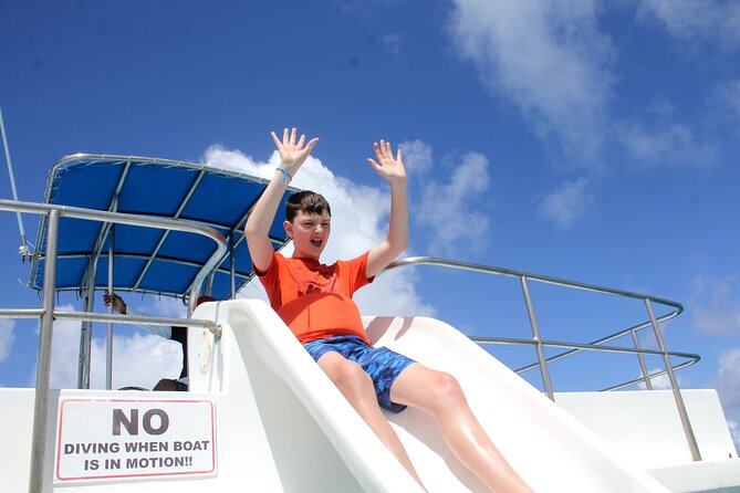 Punta Cana VIP Party Cruise with Snorkeling & Double Slide - The Natural Swimming Pool Stop: Snacks, Drinks, and a Breather