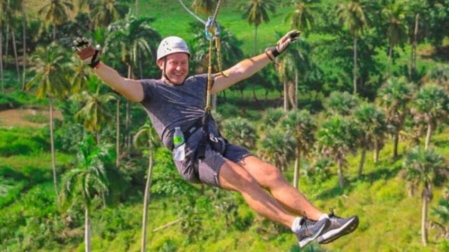 Punta Cana: Zip Line Adventure with Suspension Bridge - Monte Plata zip line, with suspension bridge drama