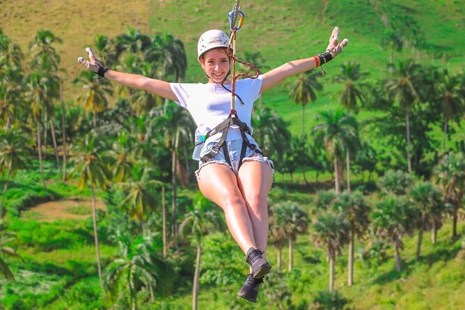 Punta Cana Zip Line, horse riding & Buggy - 8 carbon fiber zip lines and a hanging bridge over jungle air